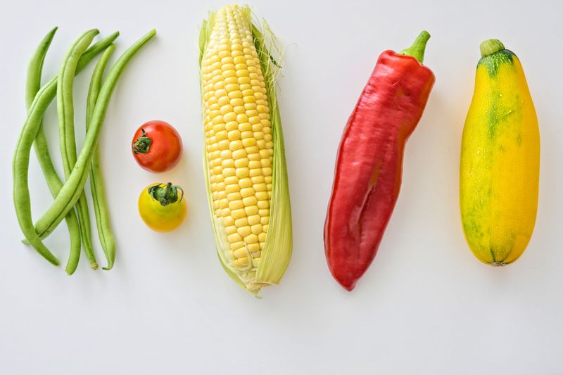 Southwest salad with black beans, corn and avocado