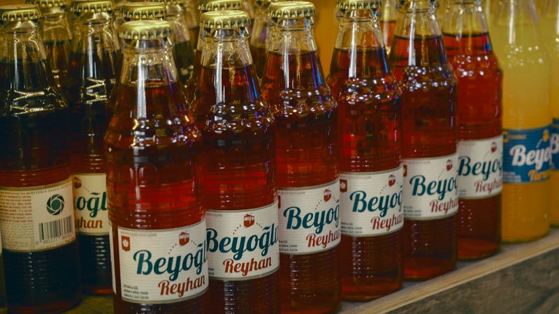 Craft soda and beverages at Dions